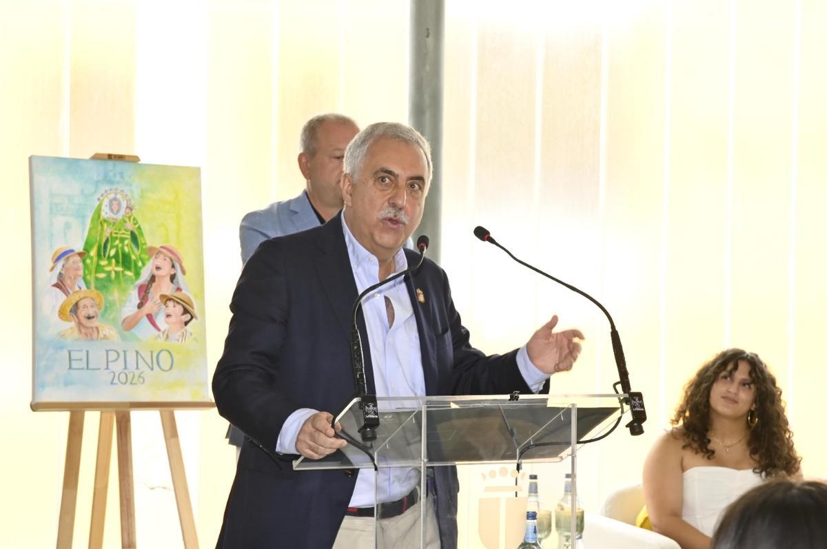 Luis Peña, pregonero de las fiestas del Pino