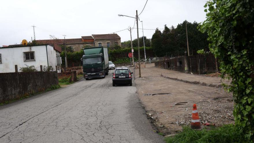 La obra de Ameixeiras está parada a la espera de Fenosa