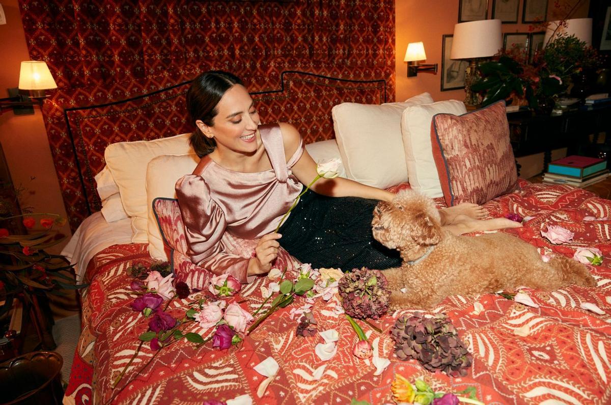 Tamara Falcó en una imagen de la colección Pedro del Hierro & TFP by Tamara Falcó