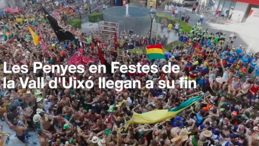 Les Penyes en Festes de la Vall d'Uixó llegan a su fin