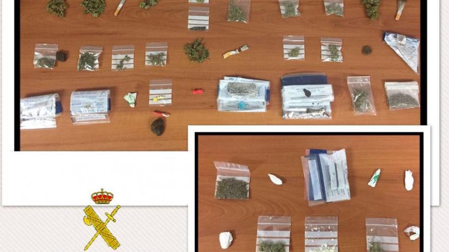 La Guardia Civil levanta 50 actas por tenencia de drogas en Aldeanueva de la Vera