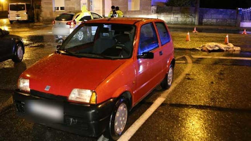 Muere un joven motorista vigués de 23 años tras chocar contra un coche en Coruxo