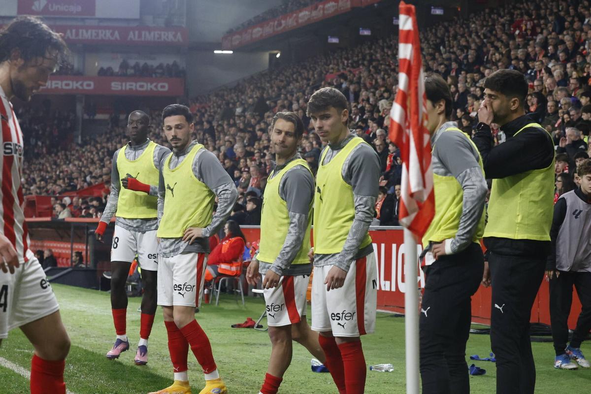 Un momento del partido ante el Huesca.
