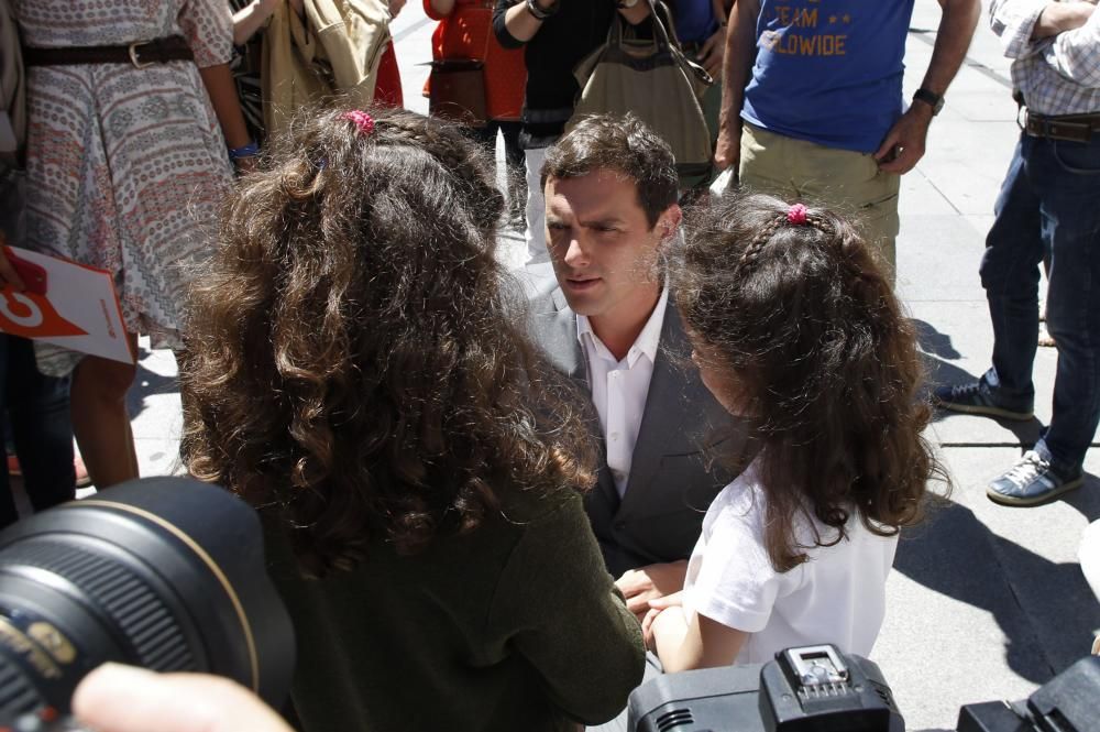 Acto electoral de Albert Rivera en Avilés