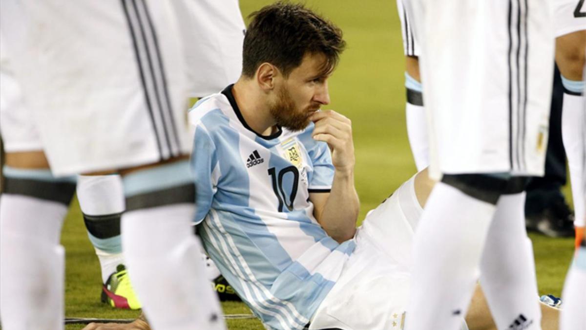 Messi se dejó barba en esta Copa América