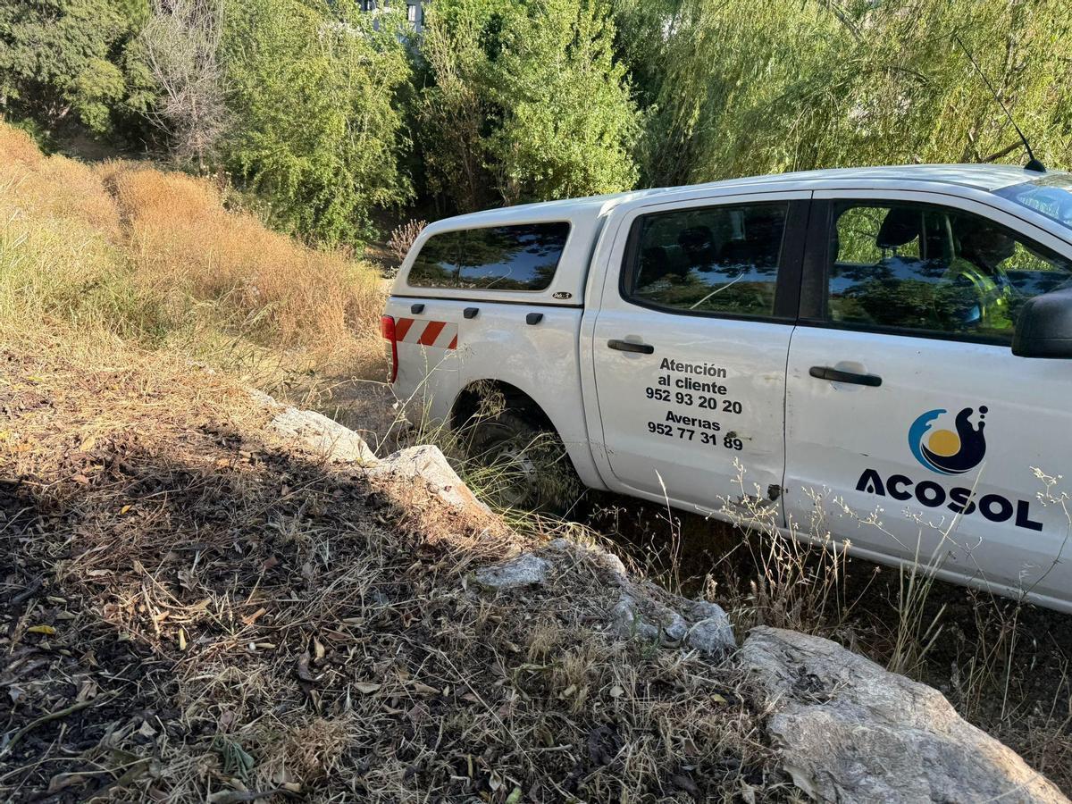 Acosol estima que podrá reparar la tubería de Benalmádena en dos o tres días.