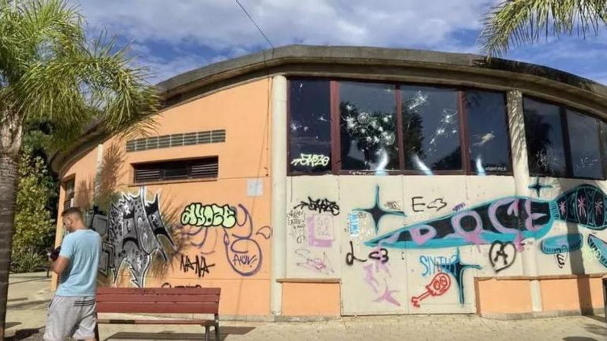La cafetería del parque de La Vega, en una imagen de archivo.
