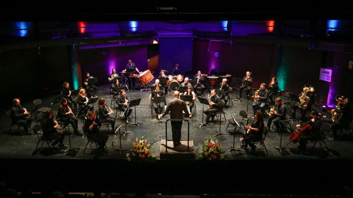 Un concierto de la Banda Sinfónica Ciutat d’Eivissa. | TONI ESCOBAR