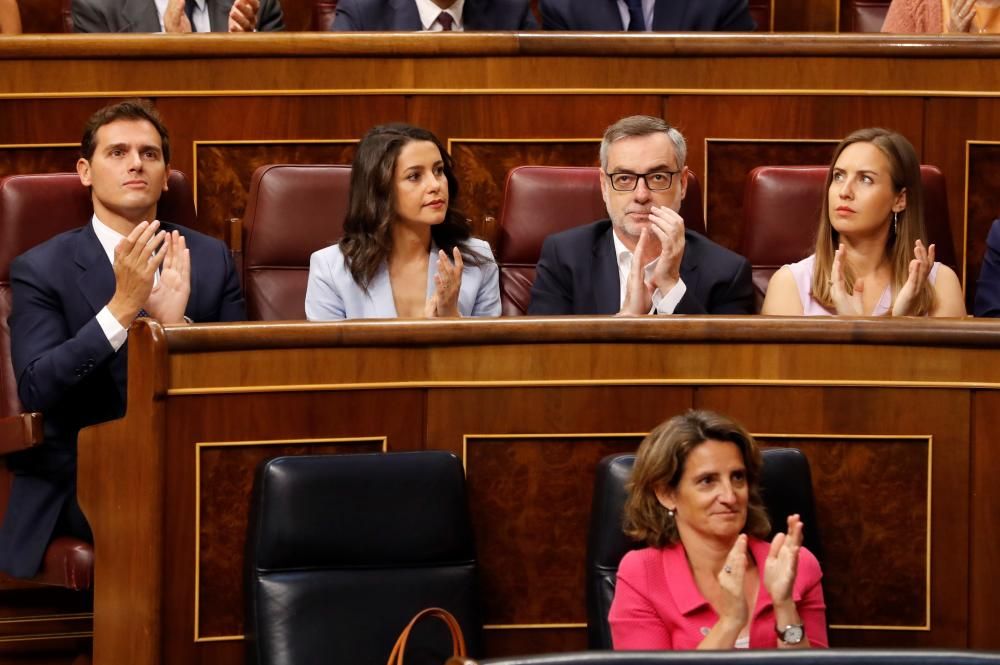 Debate de investidura en el Congreso