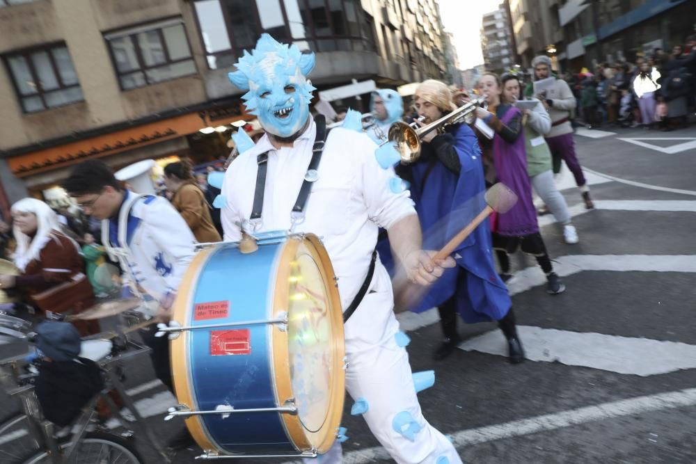 Desfile de Antroxu en Avilés