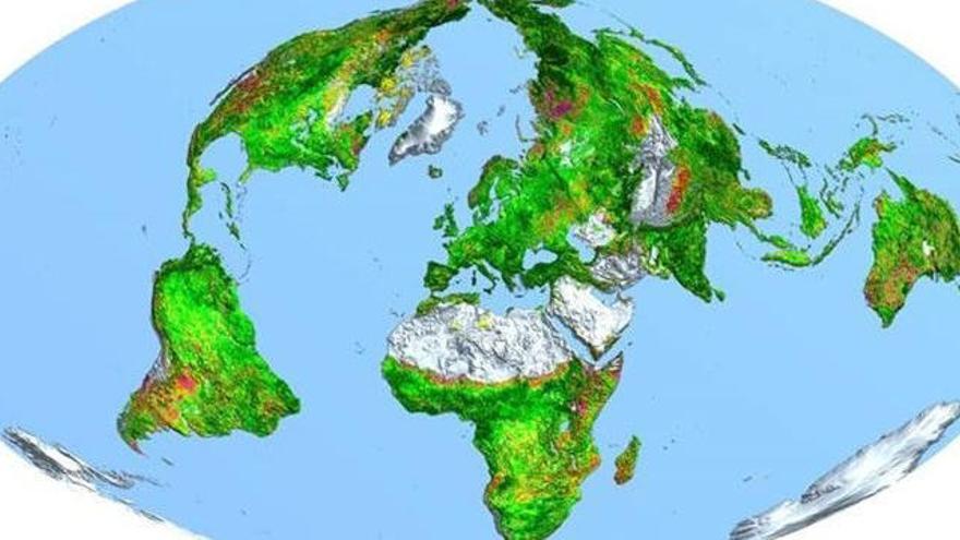 La Tierra es más verde ahora que hace 33 años.