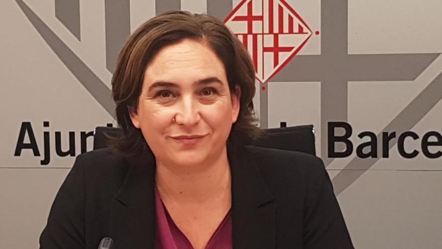 Ada Colau, alcaldesa en funciones de Barcelona.