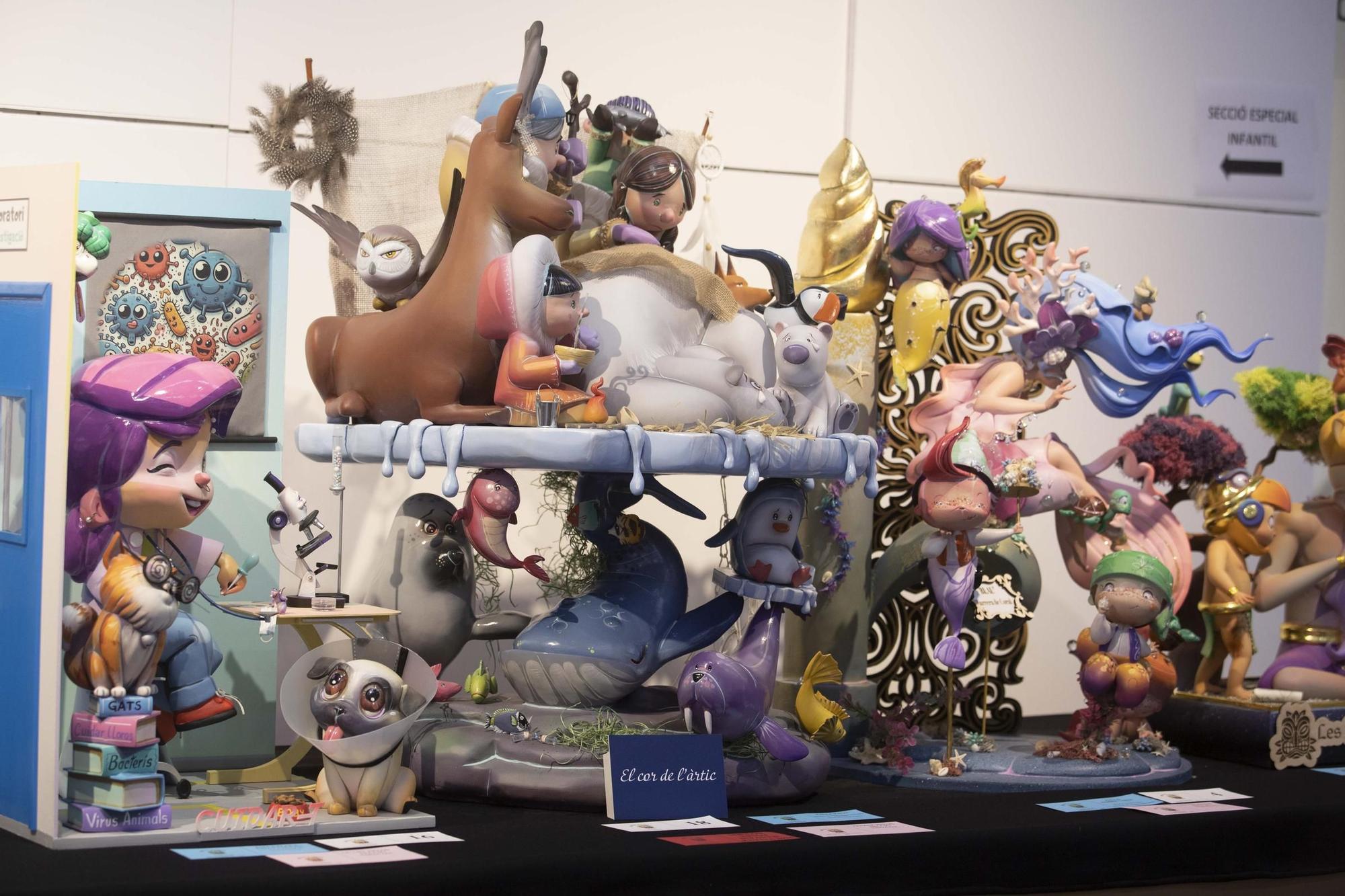 Así son los mejores “ninots” de las 19 fallas de Xàtiva