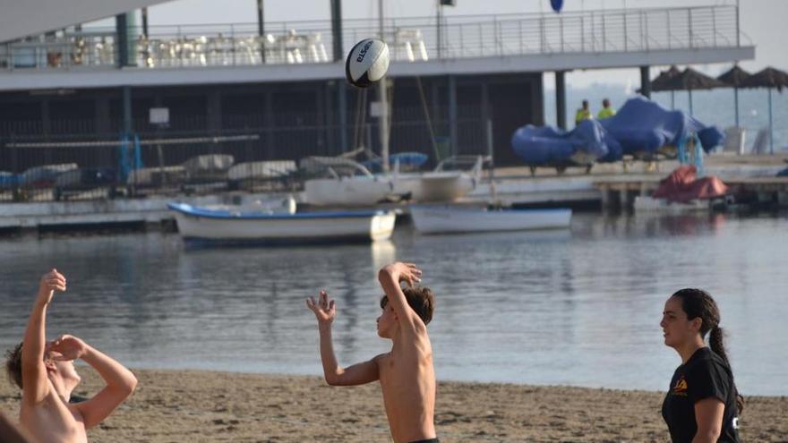 Exhibición de rugby en los Mar Menor Games 2017