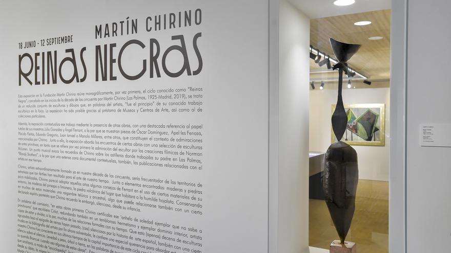 Inauguración de la exposición &#039;Martín Chirino. Reinas Negras&#039;.