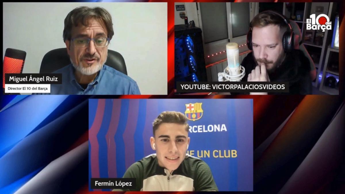 Fermín: "Ojalá Xavi fuera el Ferguson del Barça"