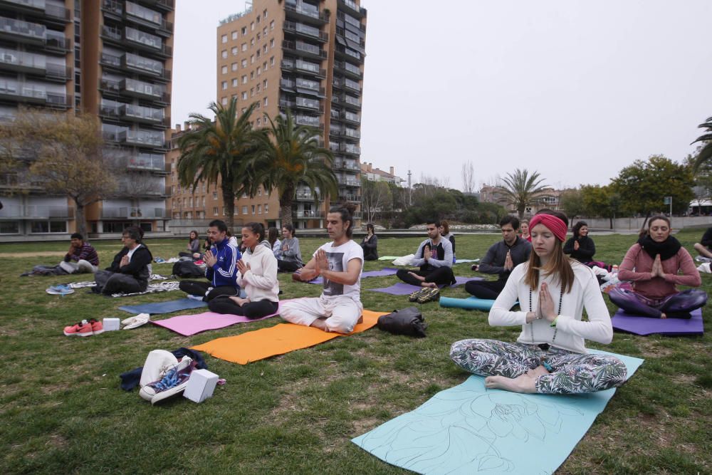 «Masterclass» benèfica de ioga