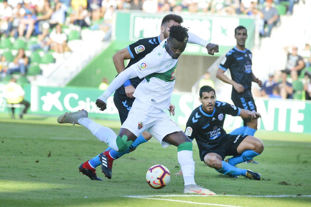 La victoria del Elche ante el CD Lugo en imágenes