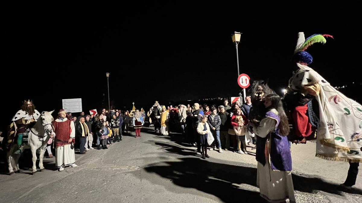 Cabalgata de los Reyes Magos en Cieza.