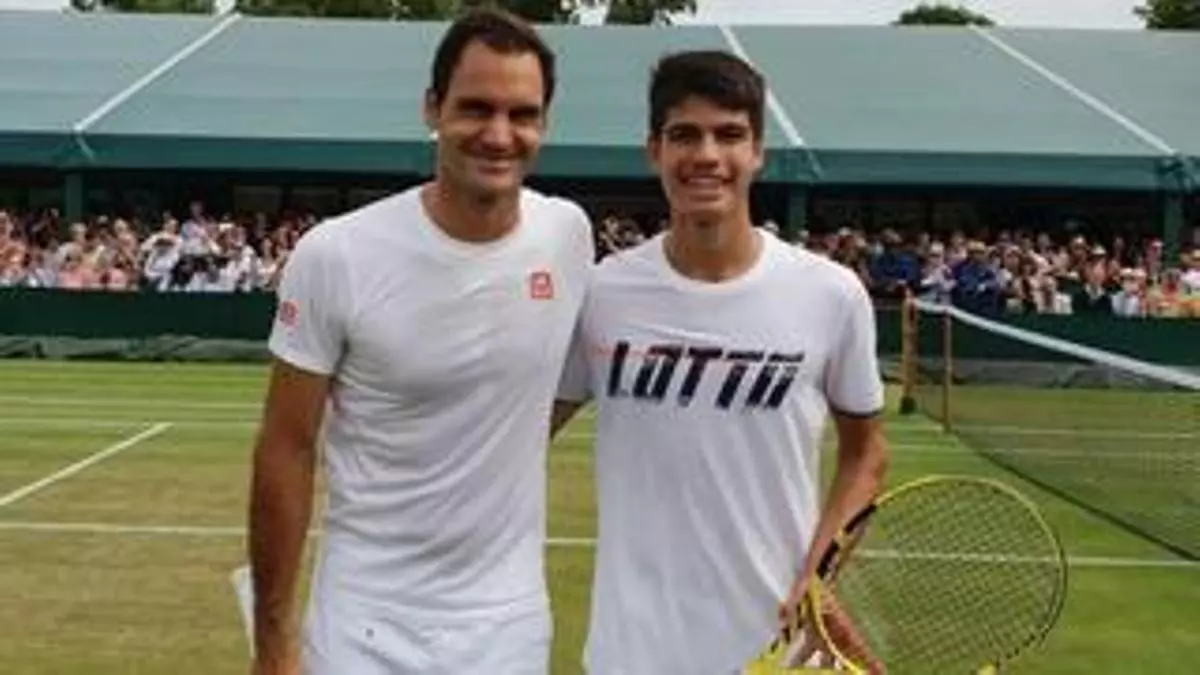 La anécdota de Federer con Alcaraz y Ferrero en su último Wimbledon