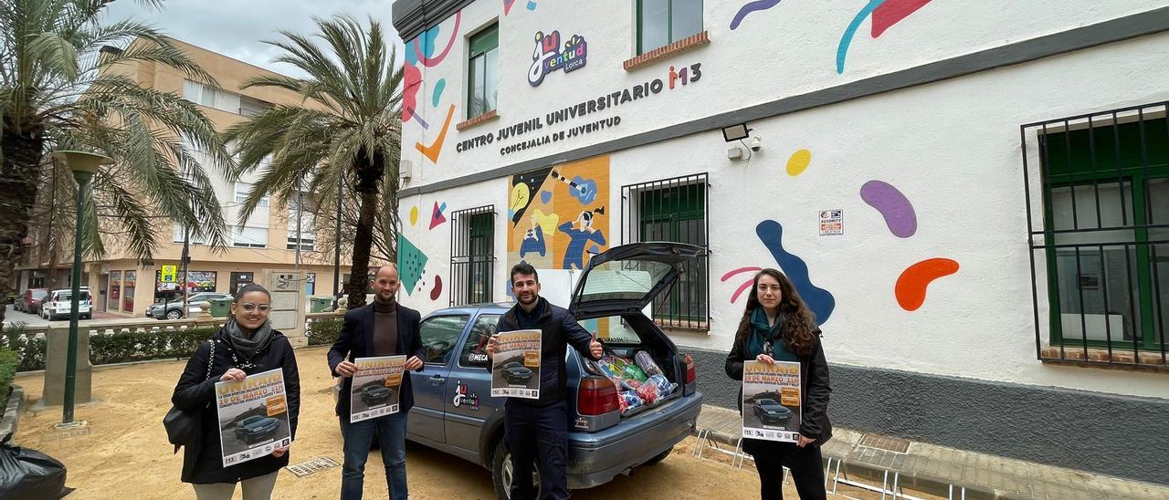 Irene Jódar, José Ángel Ponce, Ismael García y Marta Capa, este viernes. LA OPINIÓN