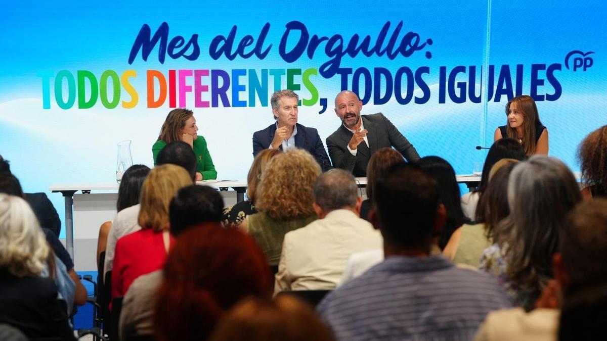 La presidenta del Consejo de Alcaldes del PP de Málaga, Margarita del Cid, en un acto del PP nacional.