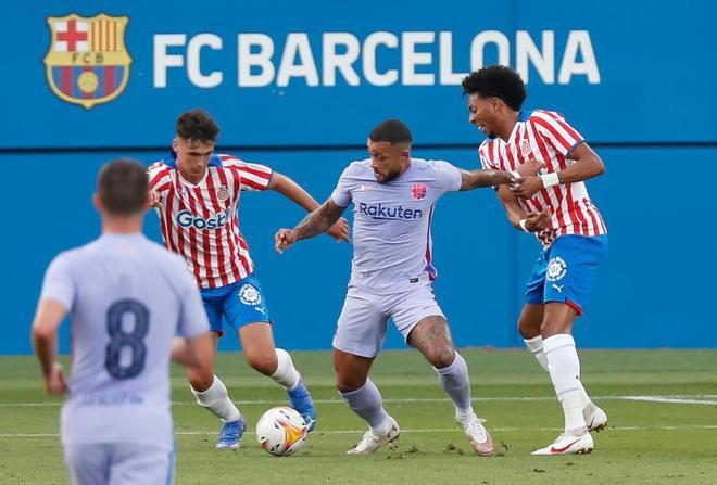 Las mejores imágenes del Barça-Girona: El debut de Depay