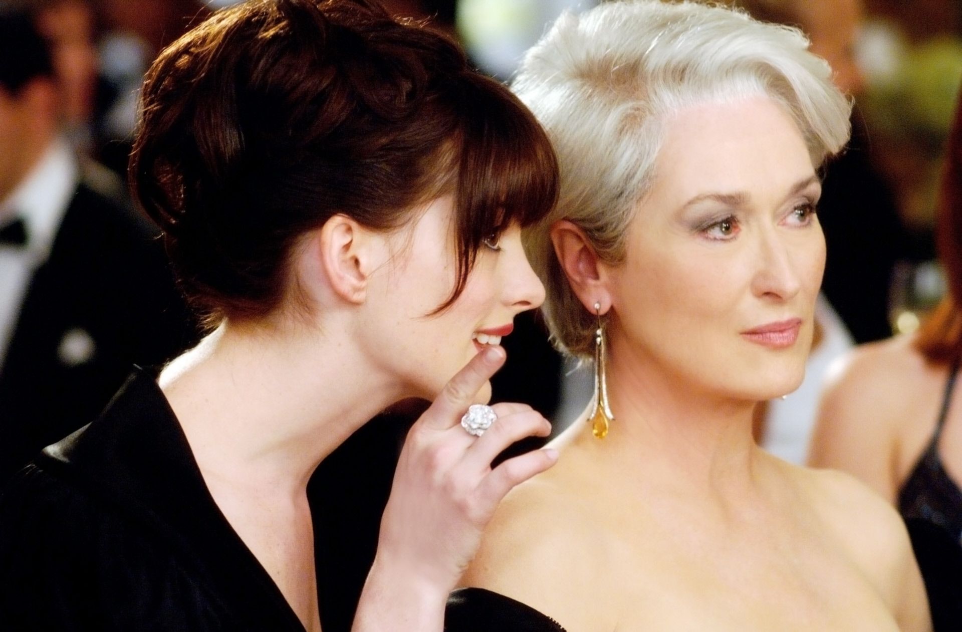 Meryl Streep y Anne Hathaway en 'El diablo viste de Prada'