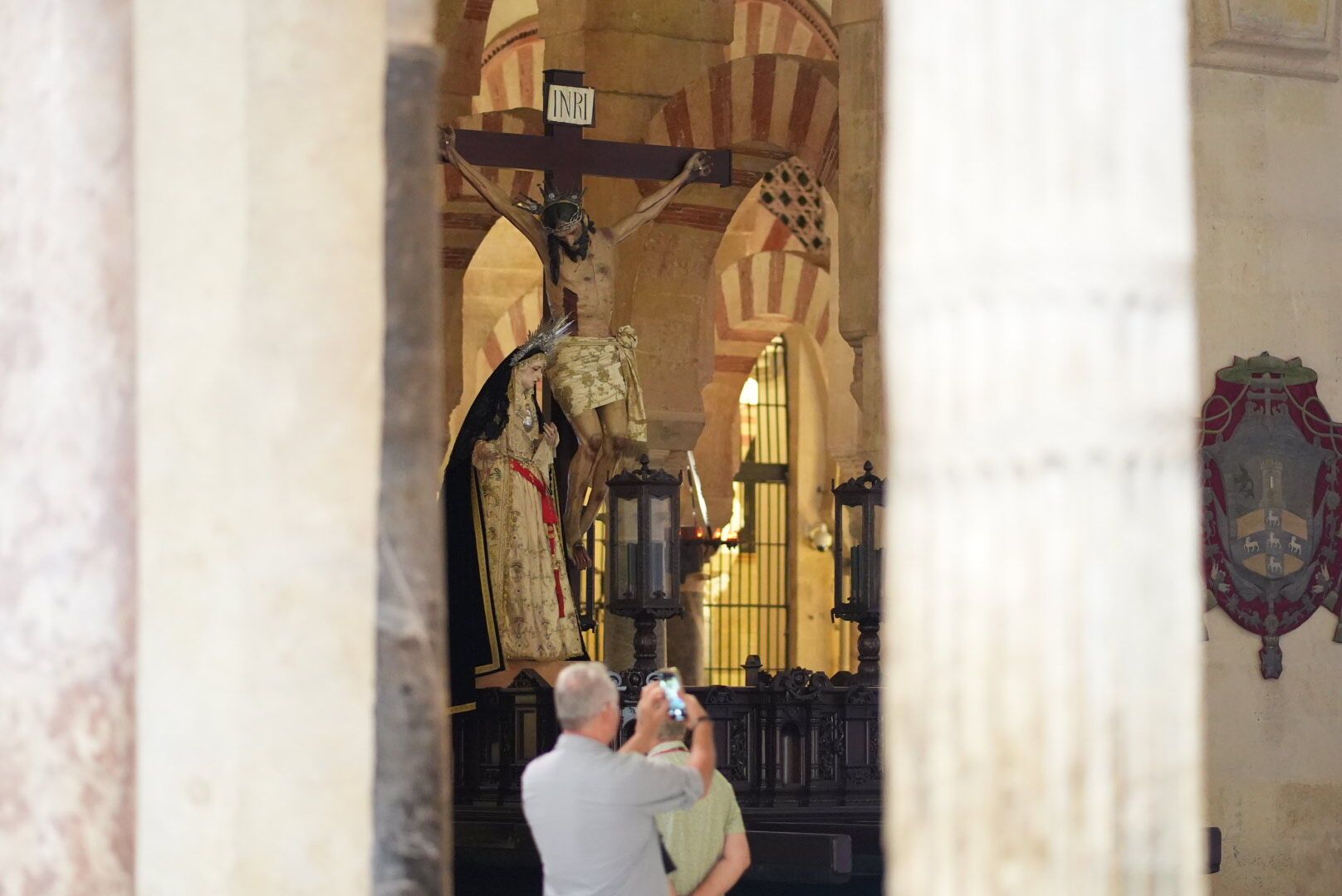 El Santo Cristo de Zacatecas de Montilla ya está en la Catedral