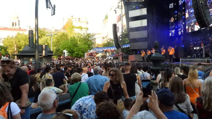 El Combo Dominicano se convirtió en el plato fuerte de las fiestas de Ourense