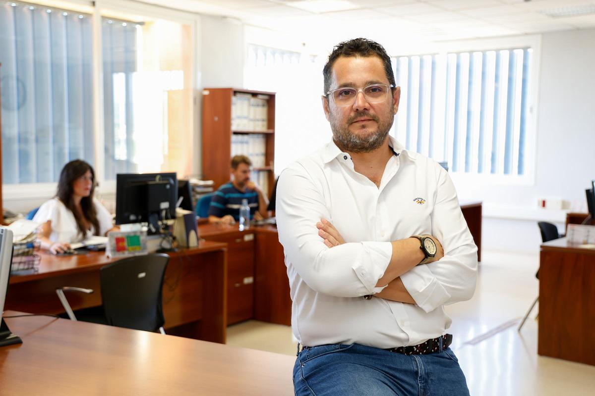 El director general de Transferencia de la UCO, Alejandro Rodríguez.