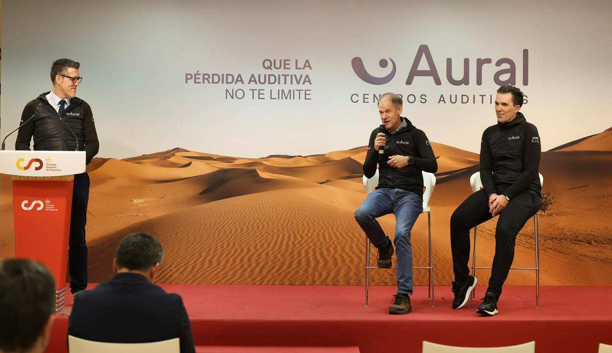 Abel Antón y Luis Pasamontes