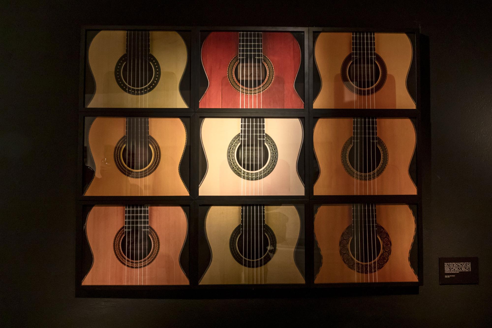 Las guitarras que inspiraron a Paco de Lucía en Mallorca