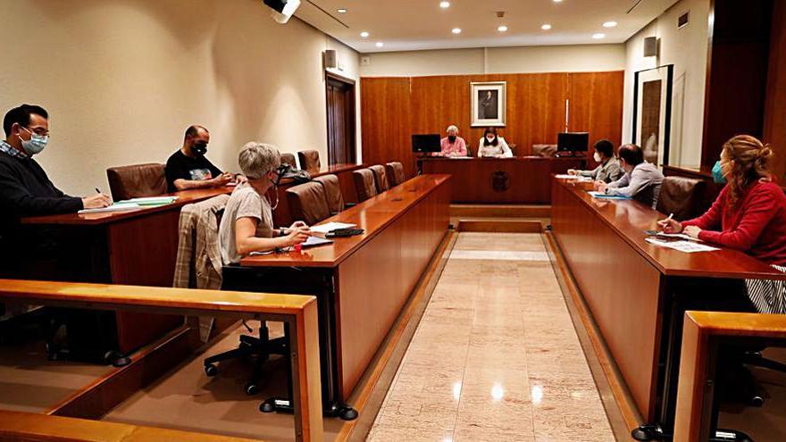 Un momento de la reunión del Consejo Escolar Municipal. | M. Villamuza