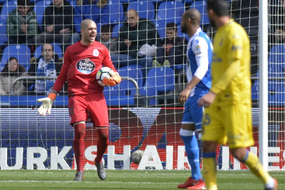 El Dépor empata ante Las Palmas en Riazor