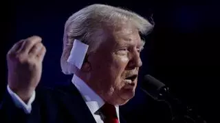 La oreja rota de Trump