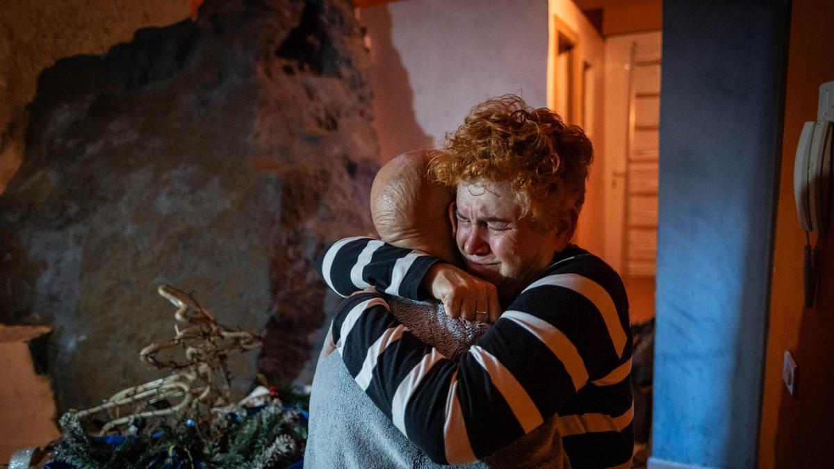 Dulce Delgado, vecina de El Pris, sufrió en su propia casa la fuerza del agua durante la borrasca Therese