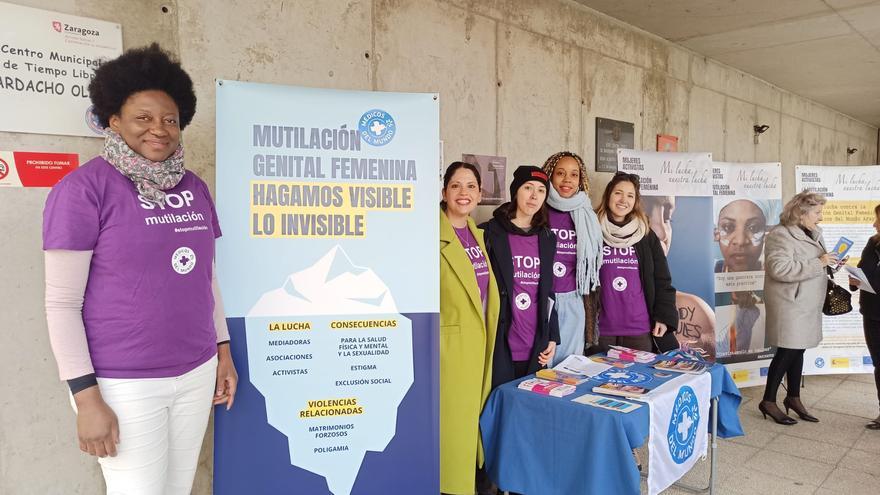 Médicos del Mundo Aragón derivó a 12 mujeres a la Unidad de mutilación genital en 2023