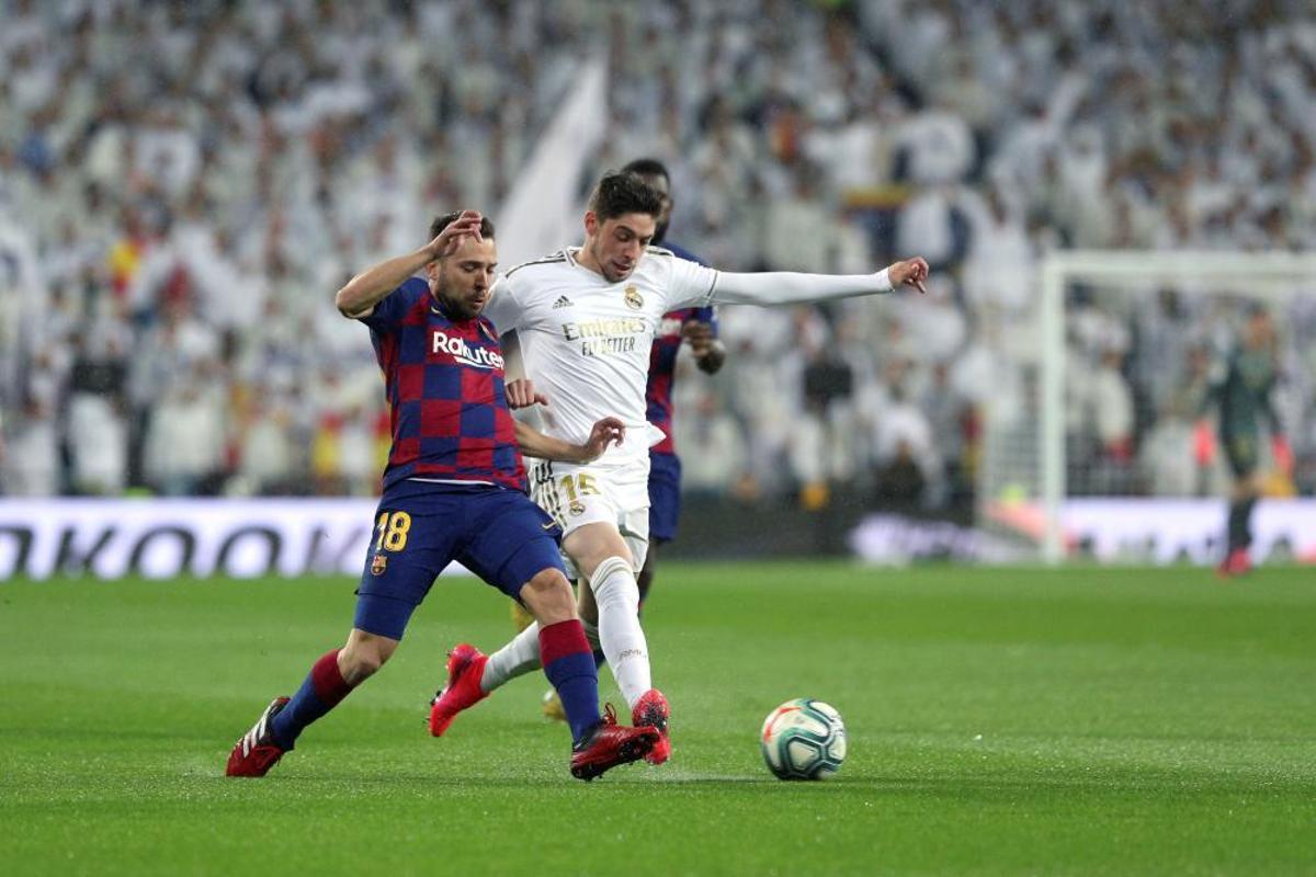 LaLiga Santander: Real Madrid - FC Barcelona.