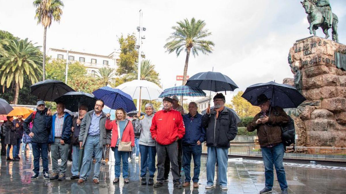 Concentración por los derechos sociales.