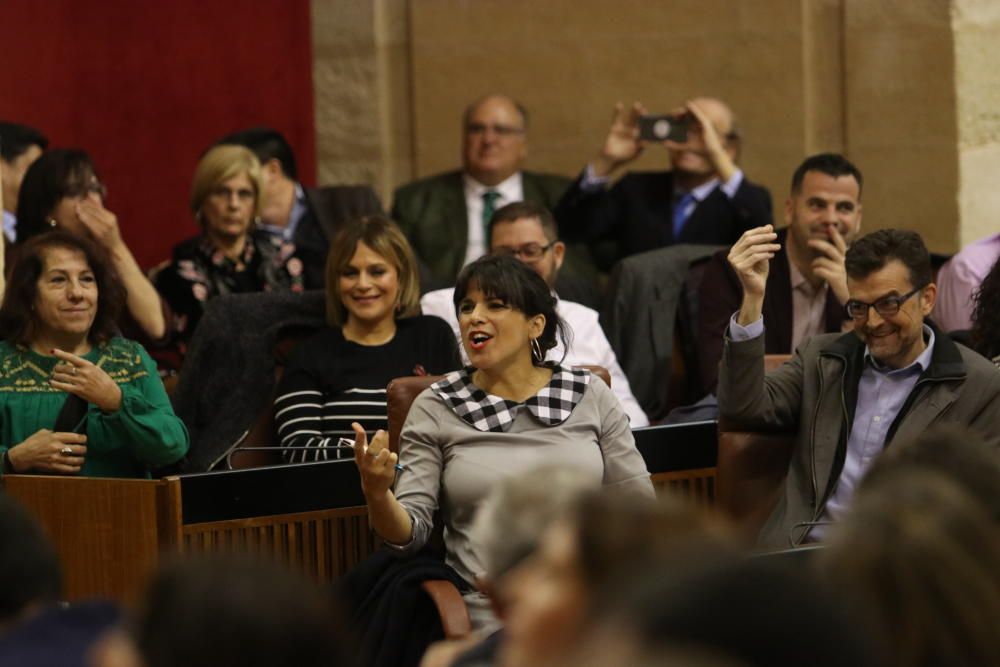 Segunda sesión del pleno de investidura de Juanma Moreno