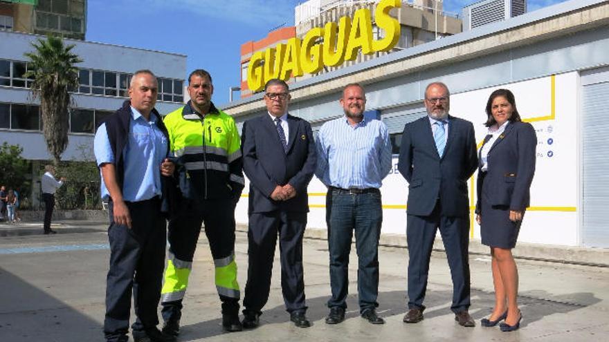 Los empleados  de Guaguas Municipales vestirán de azul