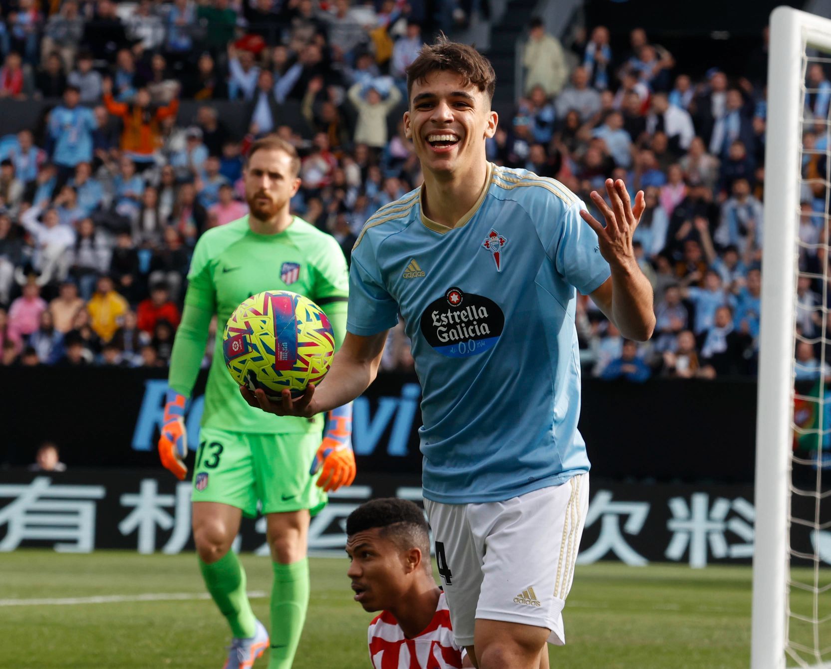 Las mejores imágenes del Celta-Atleti