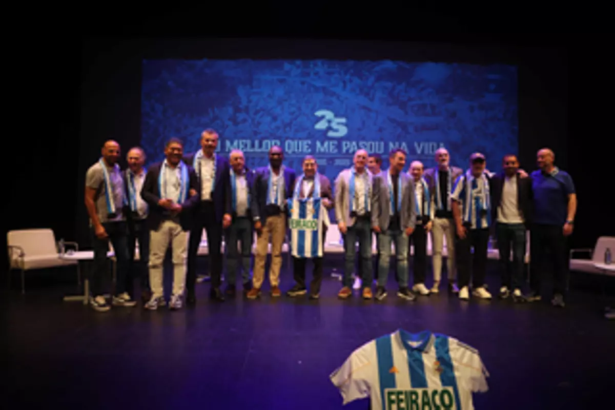 Acto en el Ágora por el 25 años de La Liga del Deportivo