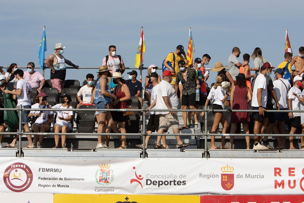 Campeonato de balonmano playa en La Manga