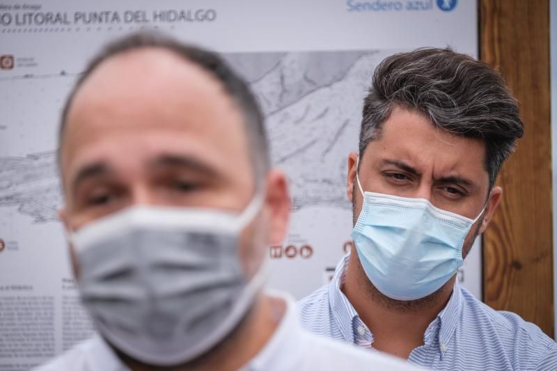 Luis Yeray Gutiérrez y José Antonio Valbuena visitan La Punta