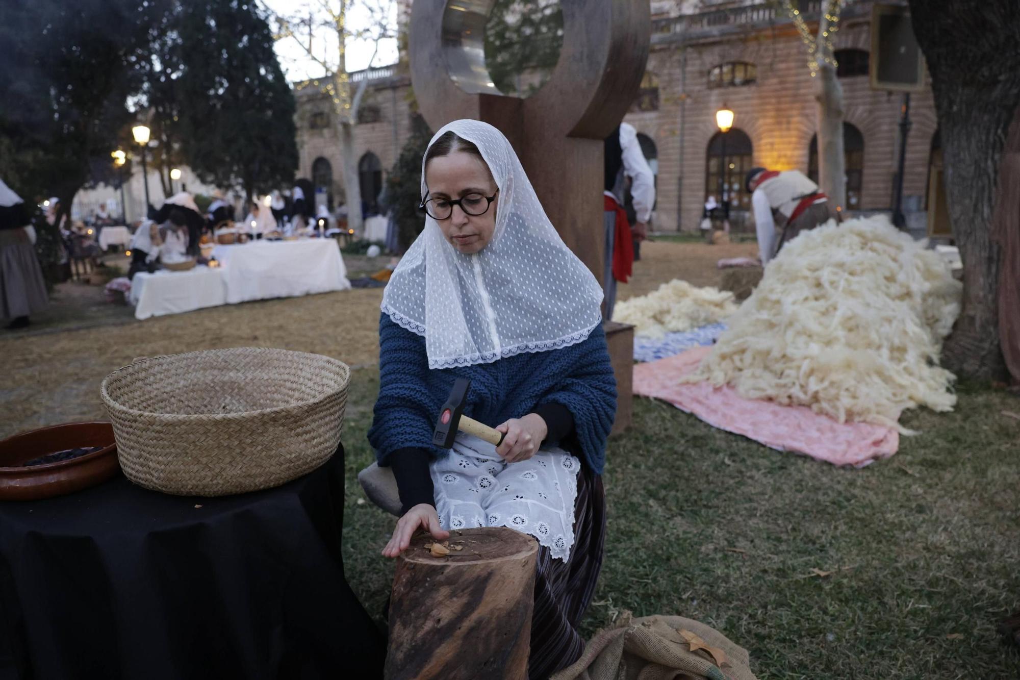 Navidad en Mallorca: Las imágenes del Belén viviente y los oficios tradicionales