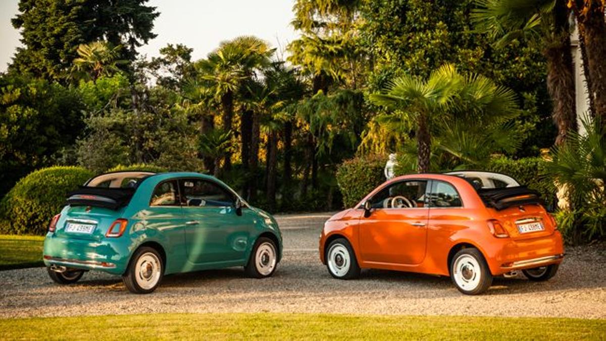 Los nuevos colores del Fiat 500 por su 70 aniversario