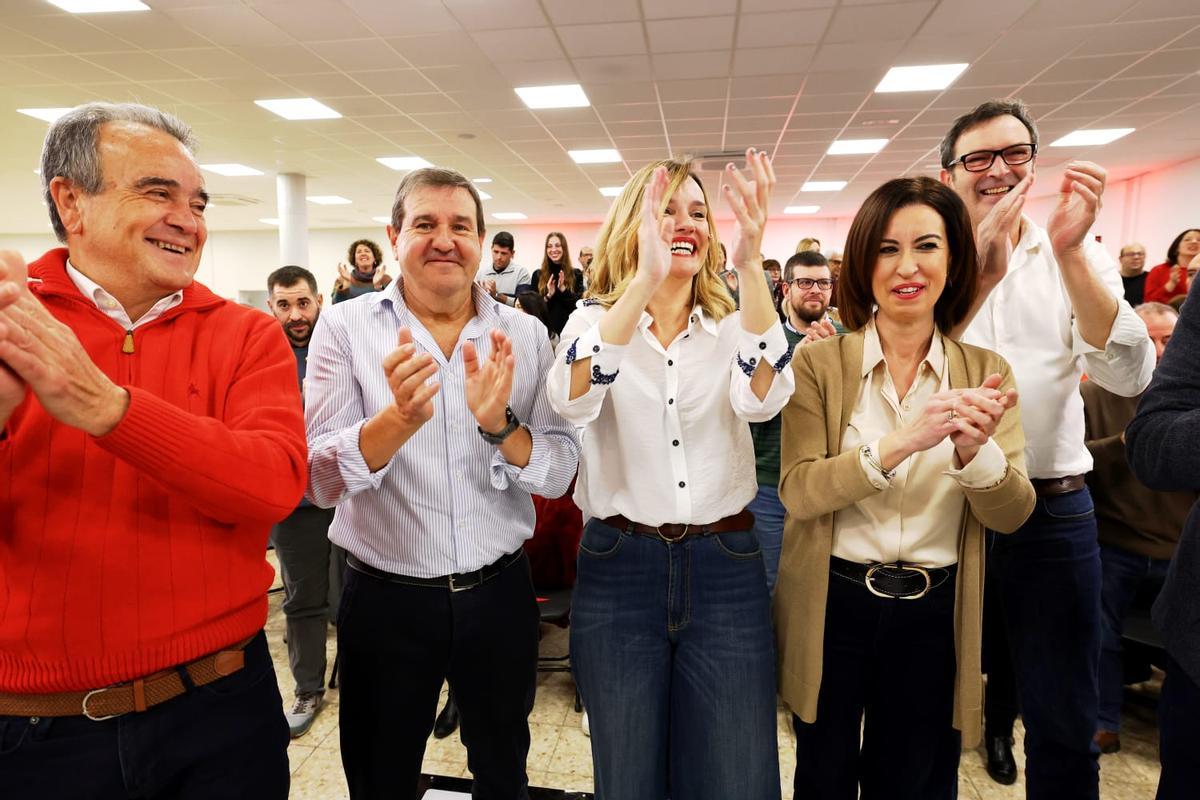 En imágenes | Pilar Alegría lanza su candidatura a las elecciones de Aragón desde La Zaida