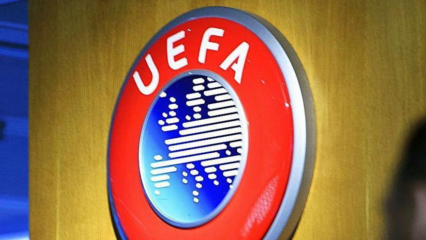 Logo de la UEFA.